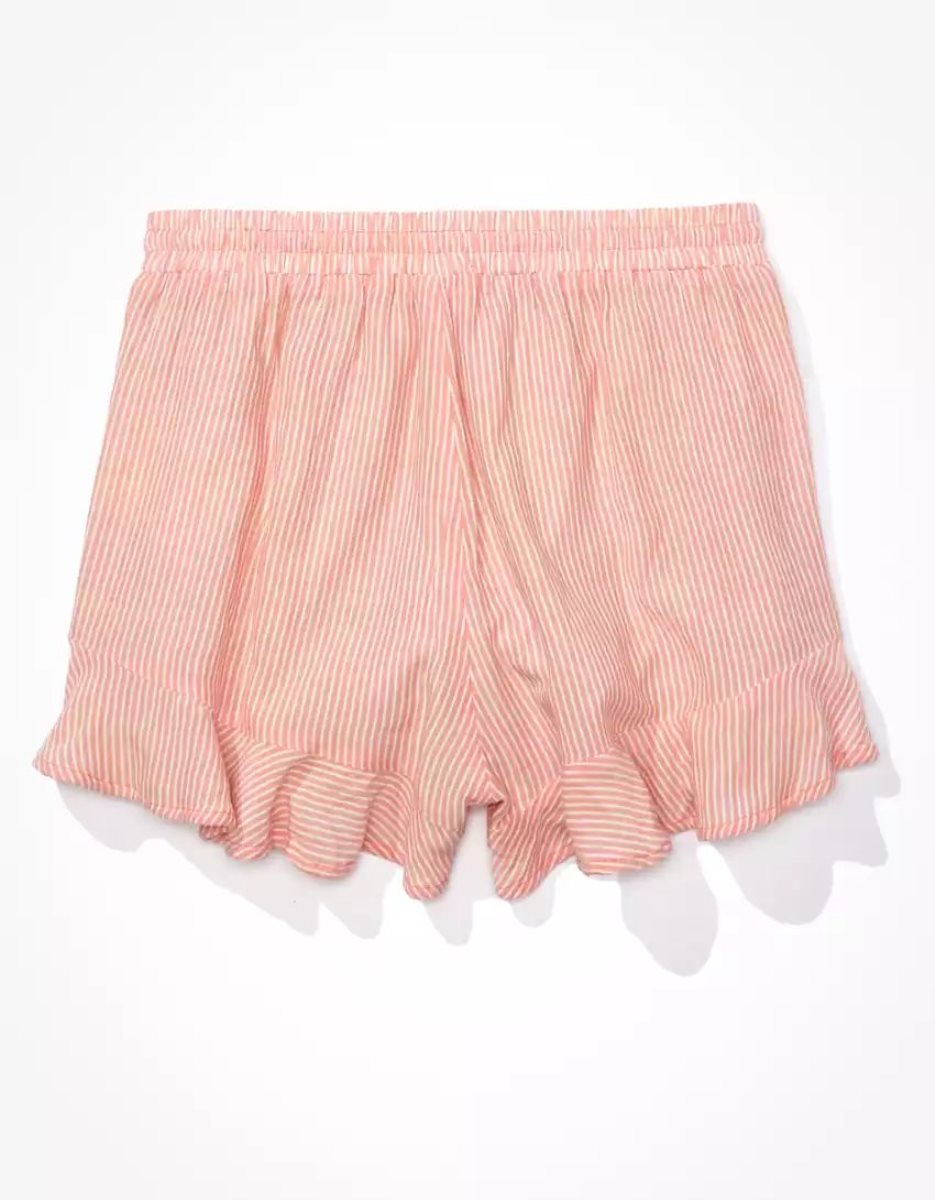 Shorts American Eagle AE Ruffle Corail Femme | ZPZ-87776818